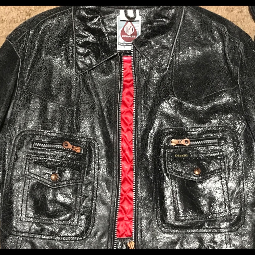 Diesel leather jacket